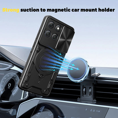 Tok Motorola Moto G86-hoz, Techsuit, CamGuard Pro, Kék