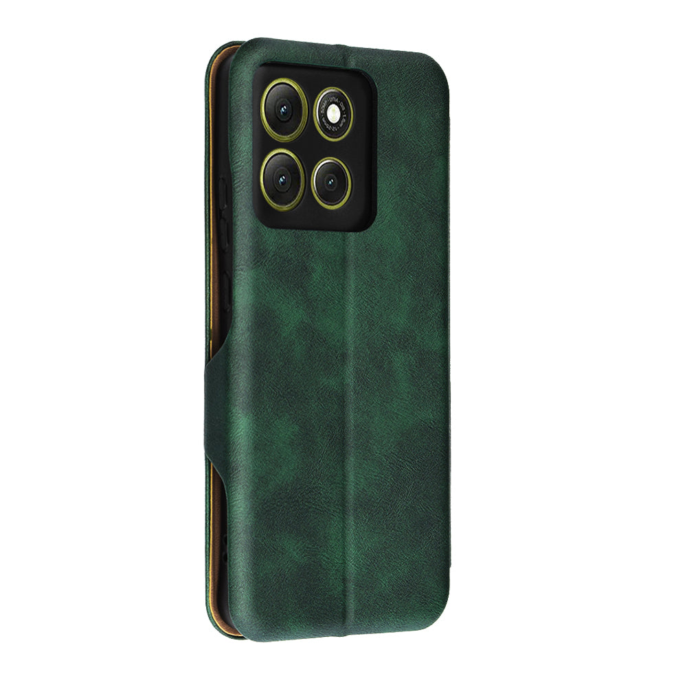 Tok Motorola Moto G86-hoz, Techsuit, Safe Wallet Plus, Zöld