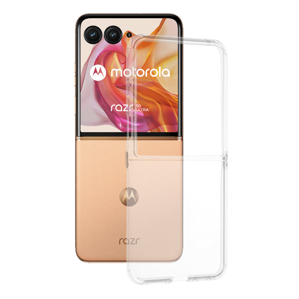 Tok a Motorola Razr 50 Ultra-hoz, Techsuit, Átlátszó, Tiszta