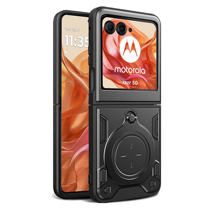 Tok Motorola Razr 60 / Razr 50-hez, Techsuit, CamGuard Pro, Fekete