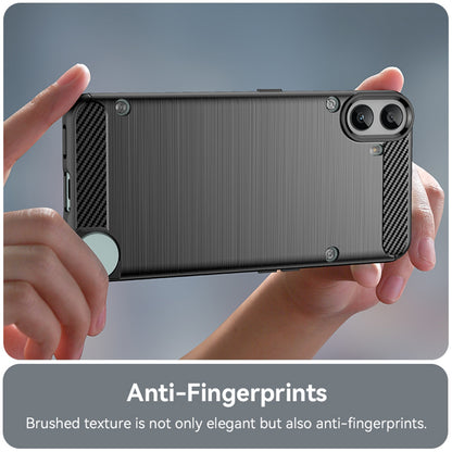 Tok a Nothing CMF Phone 1-hez, Techsuit, karbon, fekete