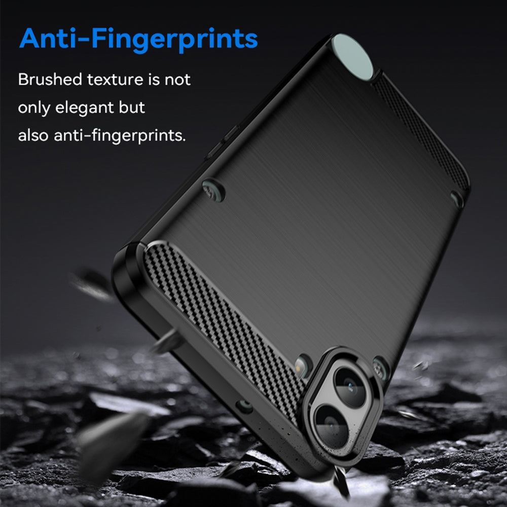 Tok a Nothing CMF Phone 1-hez, Techsuit, karbon, fekete