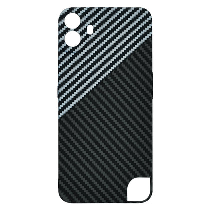 Tok a Nothing CMF Phone 1-hez, Techsuit, Carbonite FiberShell, Fekete Szürke