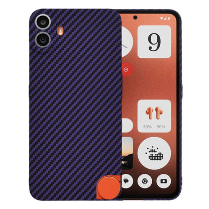 Tok a Nothing CMF Phone 1-hez, Techsuit, Carbonite FiberShell, Lila