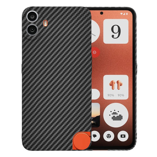 Tok a Nothing CMF Phone 1-hez, Techsuit, Carbonite FiberShell, Fekete