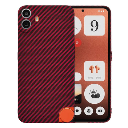 Tok a Nothing CMF Phone 1-hez, Techsuit, Carbonite FiberShell, Piros