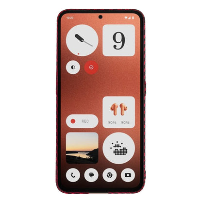 Tok a Nothing CMF Phone 1-hez, Techsuit, Carbonite FiberShell, Piros