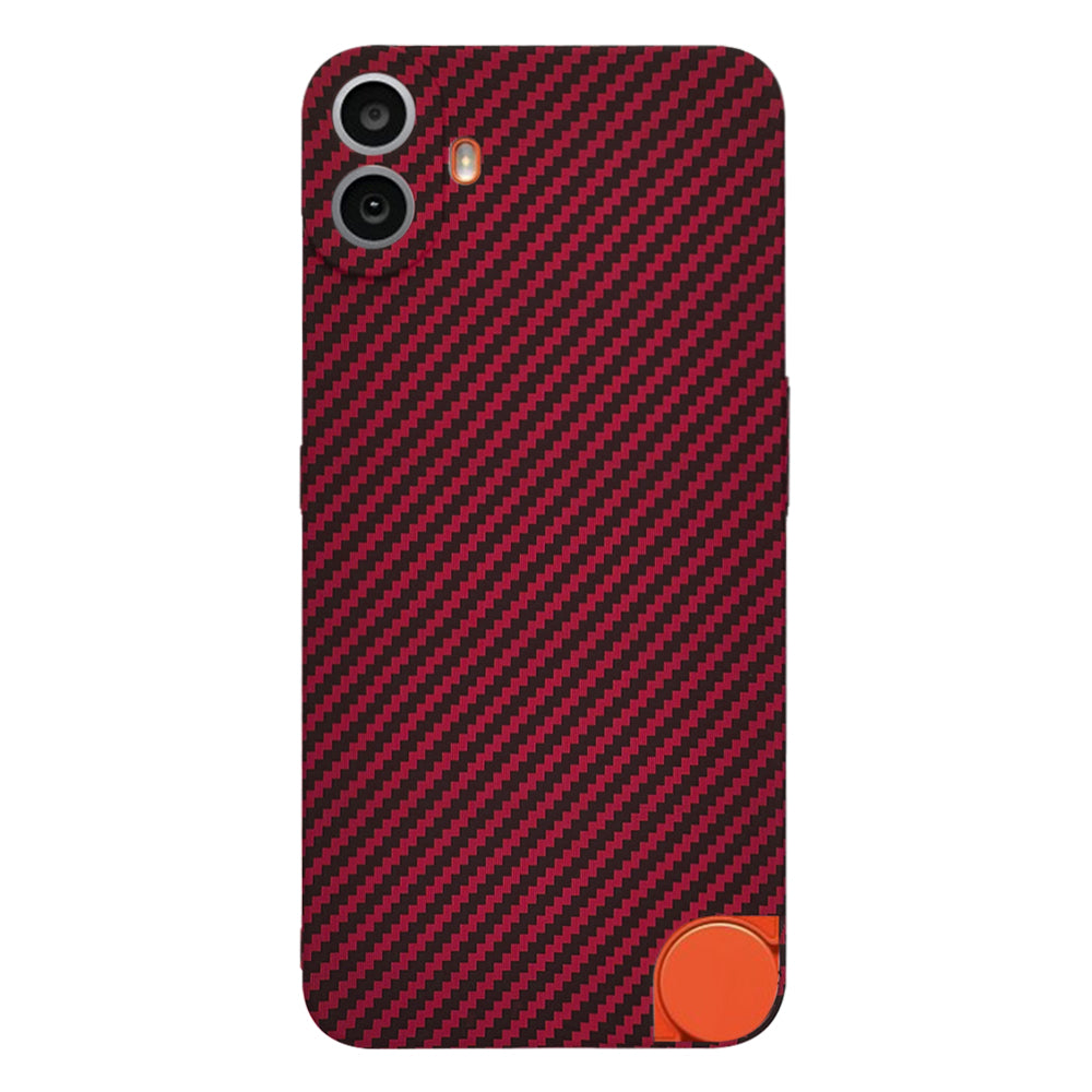 Tok a Nothing CMF Phone 1-hez, Techsuit, Carbonite FiberShell, Piros