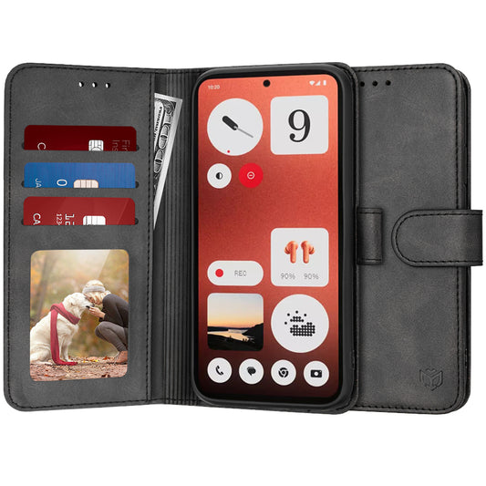 Tok a Nothing CMF Phone 1-hez, Techsuit, Diary Book, Fekete