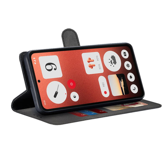 Tok a Nothing CMF Phone 1-hez, Techsuit, Diary Book, Fekete