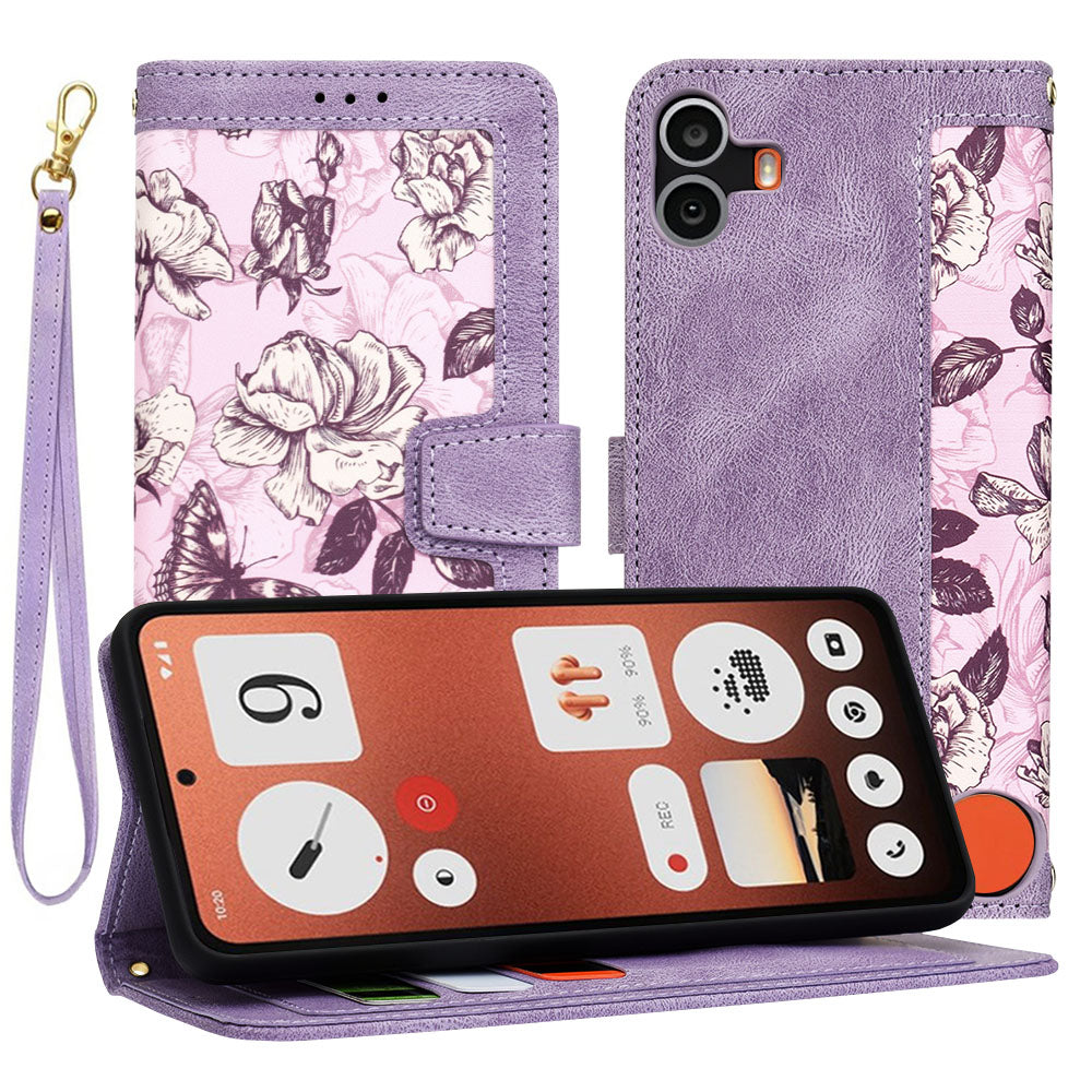 Tok a Nothing CMF Phone 1-hez, Techsuit, FlipCraft, Lila