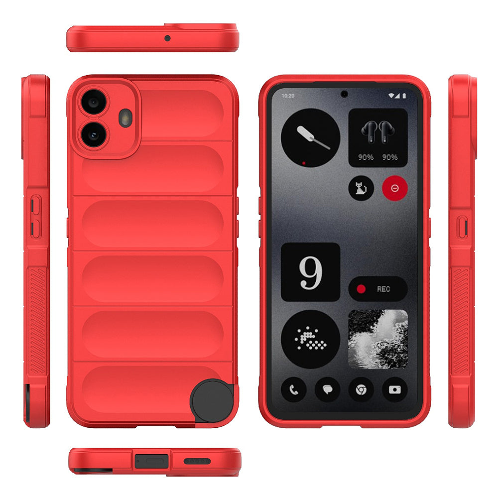 Tok a Nothing CMF Phone 1-hez, Techsuit, Magic Shield, Piros