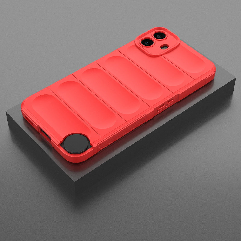 Tok a Nothing CMF Phone 1-hez, Techsuit, Magic Shield, Piros