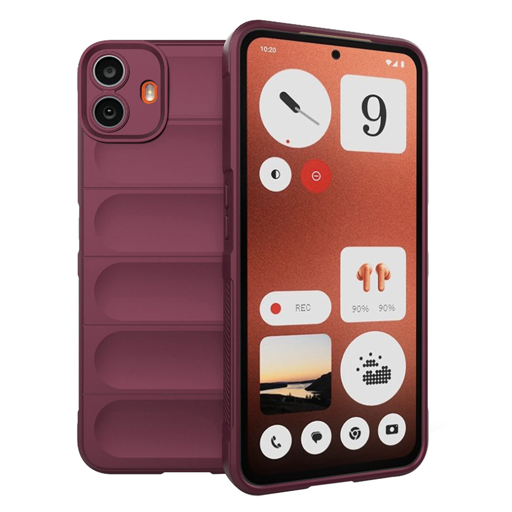 Tok a Nothing CMF Phone 1-hez, Techsuit, Magic Shield, Bordó