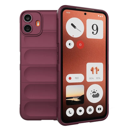 Tok a Nothing CMF Phone 1-hez, Techsuit, Magic Shield, Bordó