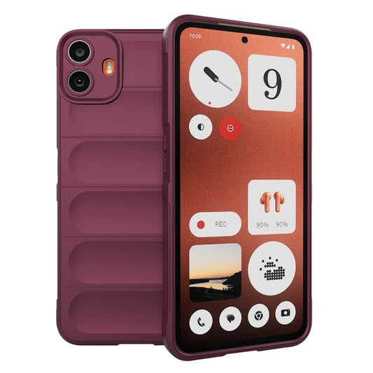 Tok a Nothing CMF Phone 1-hez, Techsuit, Magic Shield, Bordó