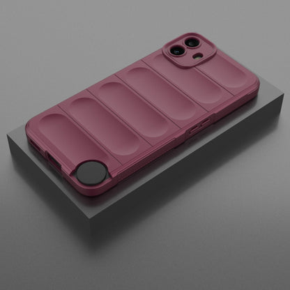 Tok a Nothing CMF Phone 1-hez, Techsuit, Magic Shield, Bordó