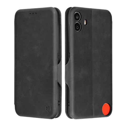 Tok a Nothing CMF Phone 1-hez, Techsuit, Safe Wallet Plus, Fekete