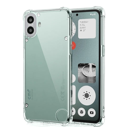Tok a Nothing CMF Phone 1-hez, Techsuit, ütésálló, átlátszó
