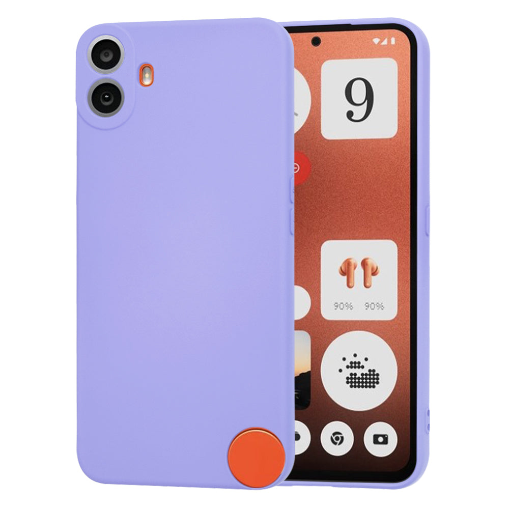 Tok a Nothing CMF Phone 1-hez, Techsuit, SoftFlex, Világos lila