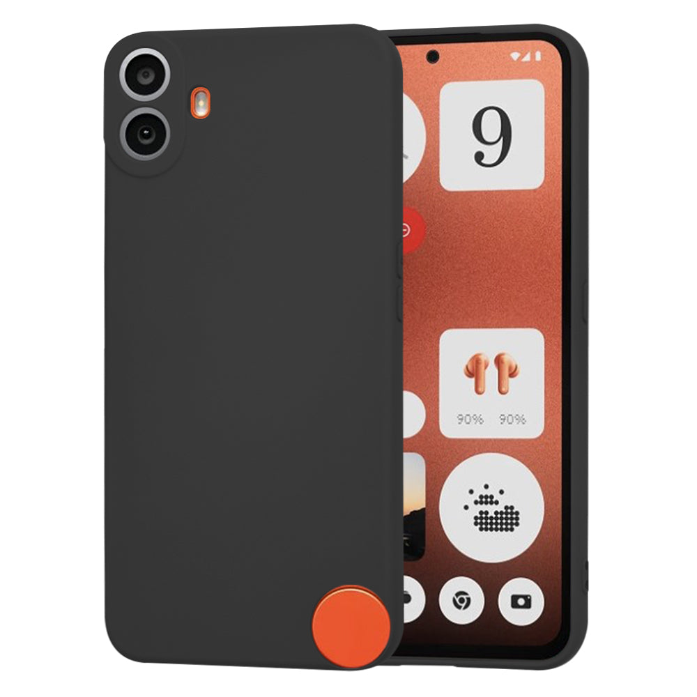 Tok a Nothing CMF Phone 1-hez, Techsuit, SoftFlex, Fekete