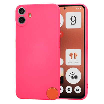 Tok a Nothing CMF Phone 1-hez, Techsuit, SoftFlex, Sötét rózsaszín