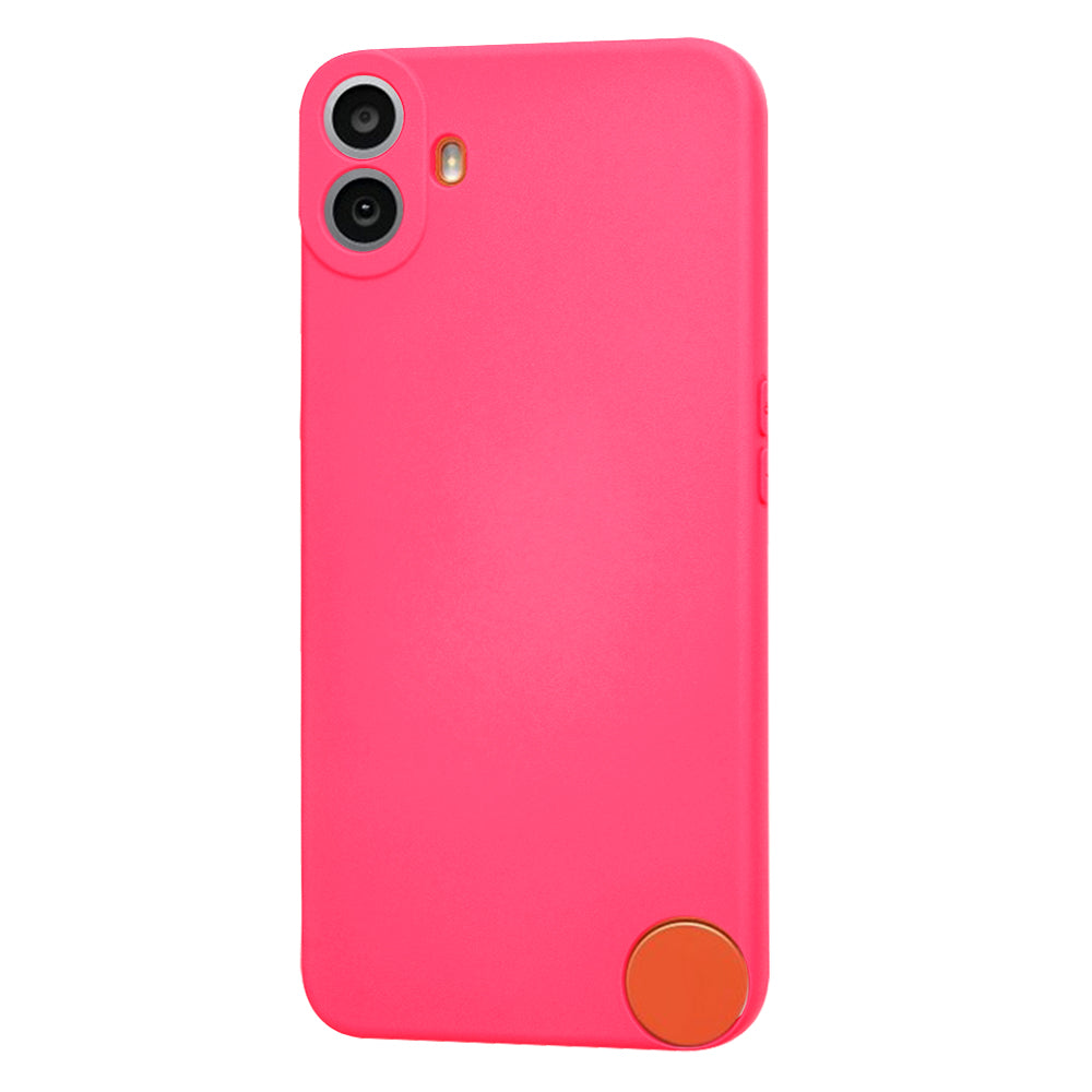 Tok a Nothing CMF Phone 1-hez, Techsuit, SoftFlex, Sötét rózsaszín