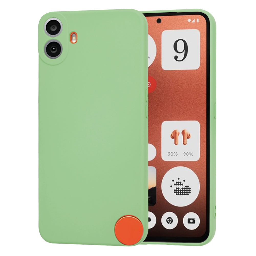 Tok a Nothing CMF Phone 1-hez, Techsuit, SoftFlex, Világos zöld
