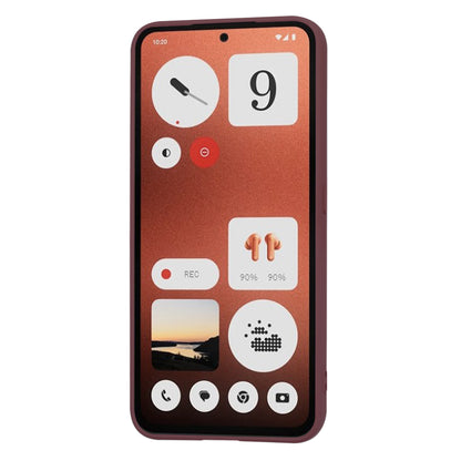Tok a Nothing CMF Phone 1-hez, Techsuit, SoftFlex, Bordó