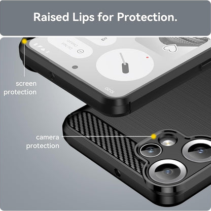 Tok a Nothing CMF Phone 2 Pro-hoz, Techsuit, karbon, fekete