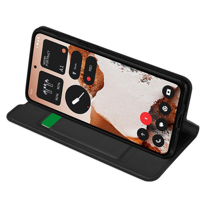 Tok a Nothing CMF Phone 2 Pro-hoz, Techsuit, Magskin Book, Fekete