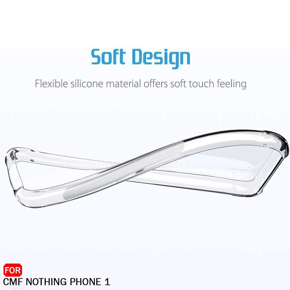 Tok a Nothing CMF Phone 2 Pro-hoz, Techsuit, ütésálló, átlátszó