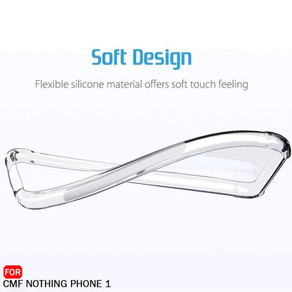 Tok a Nothing CMF Phone 2 Pro-hoz, Techsuit, ütésálló, átlátszó