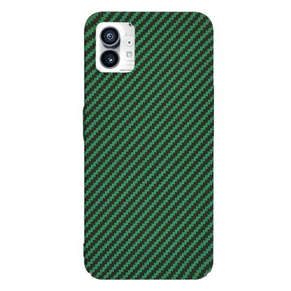 Case for Nothing Phone (1), Techsuit, Carbonite FiberShell, Green