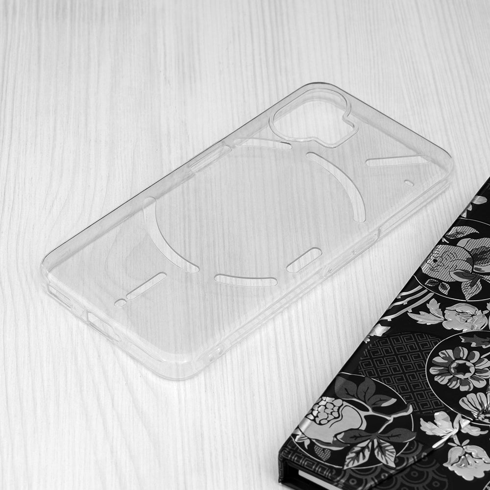 Tok a Nothing Phone (2) készülékhez, Techsuit, Átlátszó Speciális Dizájn, Átlátszó