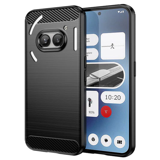 Tok a Nothing Phone (2a) Plus / Phone (2a) készülékhez, Techsuit, karbon, fekete