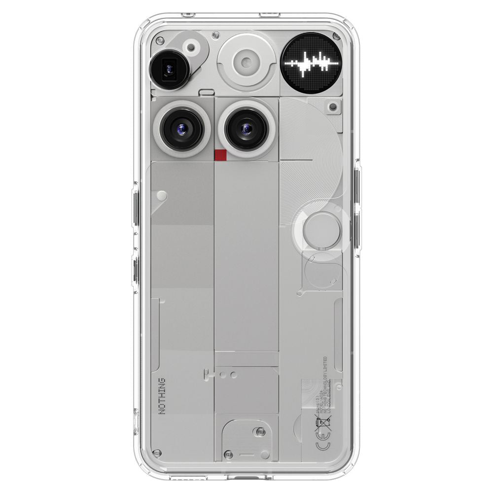 Tok Nothing Phone (3) készülékhez, Spigen, Ultra Hybrid, Átlátszó ACS08567
