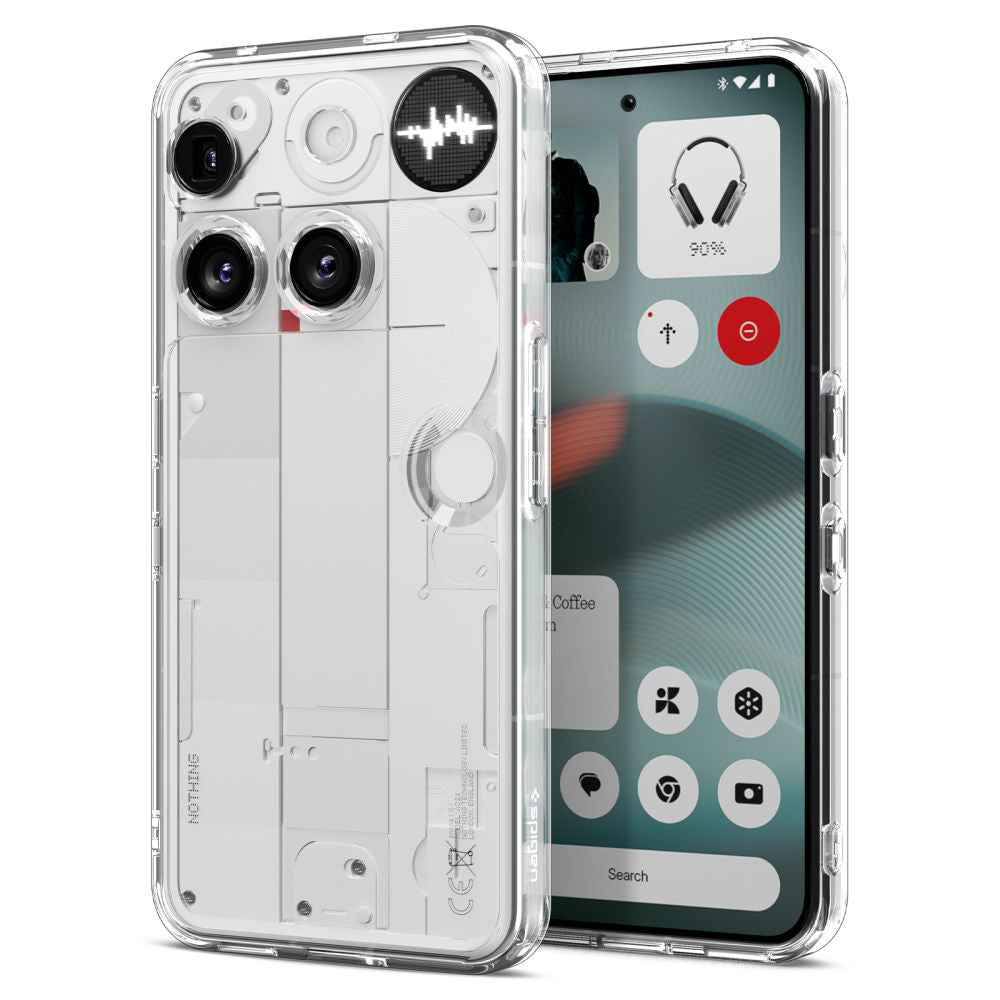 Tok Nothing Phone (3) készülékhez, Spigen, Ultra Hybrid, Átlátszó ACS08567