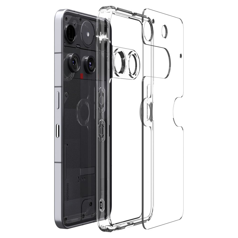 Tok Nothing Phone (3) készülékhez, Spigen, Ultra Hybrid, Átlátszó ACS08567