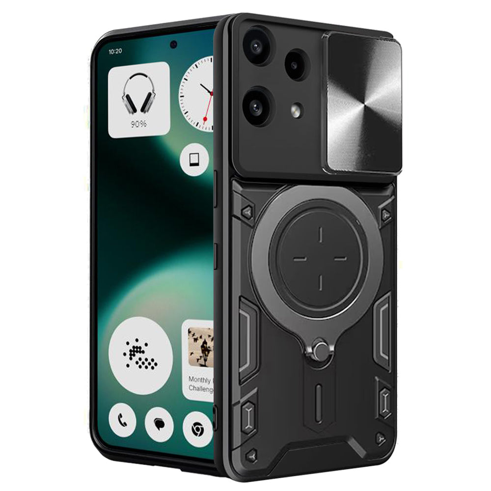 Tok a Nothing Phone (3a) Lite-hoz, Techsuit, CamGuard Pro, Fekete