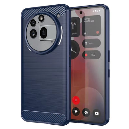 Tok a Nothing Phone (3a) Pro-hoz, Techsuit, karbon, kék