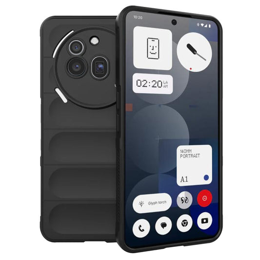 Tok a Nothing Phone (3a) Pro-hoz, Techsuit, Magic Shield, Fekete