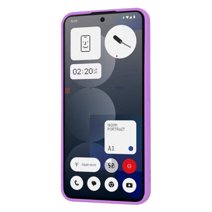 Tok a Nothing Phone (3a) Pro készülékhez, Techsuit, SoftFlex, Lila