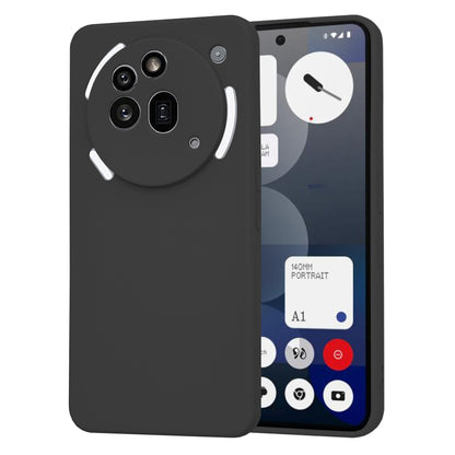 Case for Nothing Phone (3a) Pro, Techsuit, SoftFlex, Black