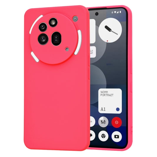 Tok a Nothing Phone (3a) Pro készülékhez, Techsuit, SoftFlex, Sötét rózsaszín