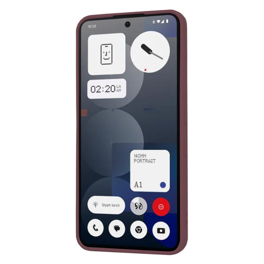 Tok a Nothing Phone (3a) Pro készülékhez, Techsuit, SoftFlex, Bordó