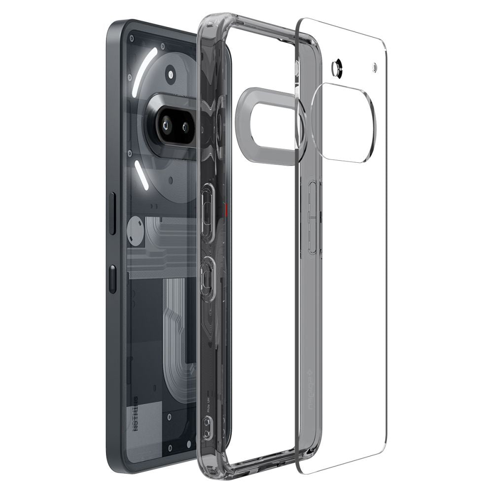 Case for Nothing Phone (3a), Spigen, Ultra Hybrid, Smoke ACS09373