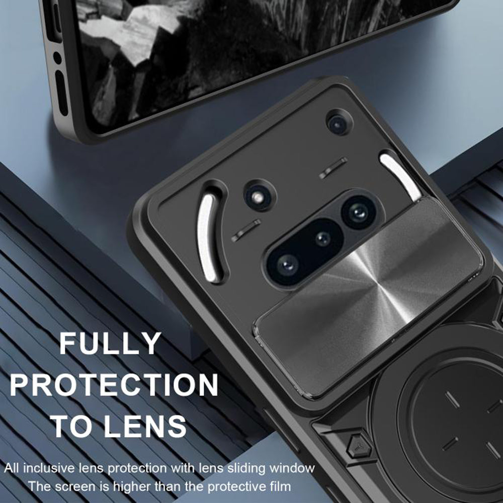Tok a Nothing Phone (3a) készülékhez, Techsuit, CamGuard Pro, kék