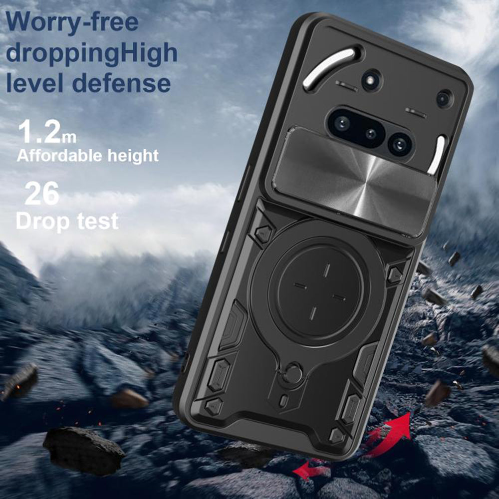 Tok a Nothing Phone (3a) készülékhez, Techsuit, CamGuard Pro, Piros