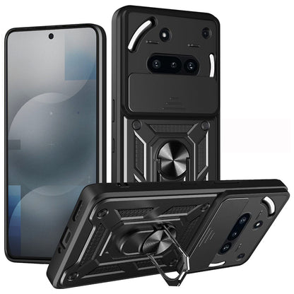 Tok Nothing Phone (3a) készülékhez, Techsuit, CamShield, Fekete
